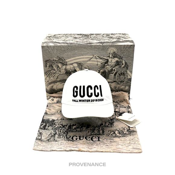🔴 Gucci Campaign Hat Cap - White - Picture 1 of 9